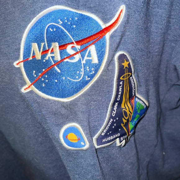 NASA Cropped Scoop T-Shirt - Picture 3 of 6